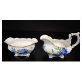 Hammersley & Co. Bone China Creamer and Sugar Set