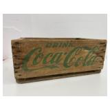 Vintage Canadian Coca-Cola Wooden 24-Bottle Crate