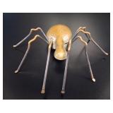 MCM Brutalist Copper Spoon Spider Figurine.