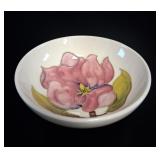 Small Moorecraft Pottery Magnolia Bowl vtg