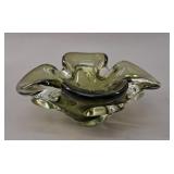 MCM Chalet Style Glass Olive Sombrero Bow