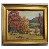 Signed Percy Moreland May 'Charlevoix' Landscape