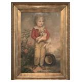 Master Simpson After Arthur William Devis Oil