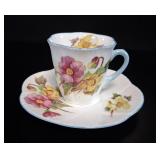 Shelley Dainty China 'Begonia' Demi Cup & Saucer