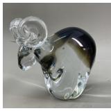 Large Murano Art Glass 'Ram' Sculpture
