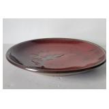 Walter Gibson Dexter - ceramic plate Raku