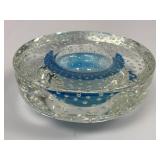 Mid-Century Murano Bullicante Art Glass Bowl