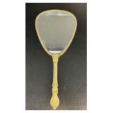 Vintage Gilt Repoussï¿½ Vanity Hand Mirror