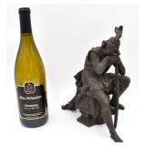 Antique Spelter Le Cid Sculpture