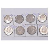 8 1976 Bicentennial Ike Dollar Coins