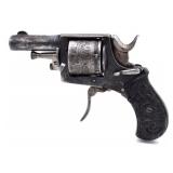 Antique British Folding Trigger Bulldog Revolver