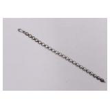 Italian Designer Heart Sterling Bracelet