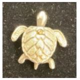 Sterling Turtle Pendant
