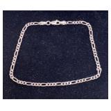 Sterling Italian 9" Bracelet