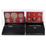 2 US Coin Proof Sets