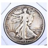 1941 Walking Liberty Half Dollar Coin