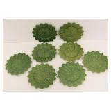 8 Portuguese Bordallo Pinheiro Lilly Pad Plates