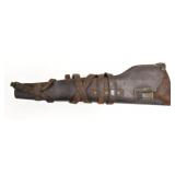 WWII US Leather M1 Garand Carbine Scabbard