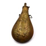 Antique US Peace Black Powder Flask