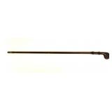 Antique Walking Stick Sword with Leather Handle