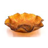 Vintage Fenton Dragon and Lotus Marigold Bowl