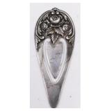 S. Kirk & Son Sterling Rose Book Marker
