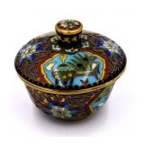 Cloisonne Lidded Bowl