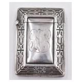 Webster Sterling Match Box Case