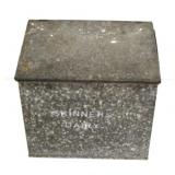 Vintage Jacksonville Skinner Dairy Metal Cooler