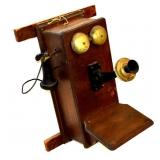 Antique Western Electric Hand Crank Wall Phone