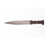 African Dagger with Wooden Handle