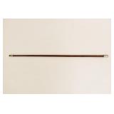 Wooden Walking Stick with Sterling Handle