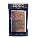 1776 Zippo Lighter w case