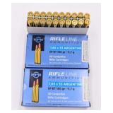 40 Rounds of 7.65x53 Argentine Ammunition