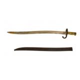 French 1870 Pattern bayonet with Scabbard