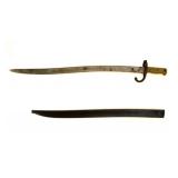 French 1870 Pattern Bayonet with Scabbard