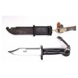 East German AK47 Bayonet w/Sheath
