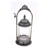 Silverplate Pickle Castor Jar