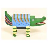 Gator Folk Art Bank