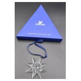 2009 Swarovski Crystal Christmas Star Ornament