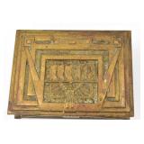 Art Deco Brass Erhard and Sons Cigarette Box