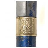 1933 Chicago Worlds Fair Metal Cane