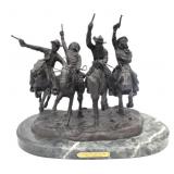 Frederic Remington Bronze Coming Through the Rye