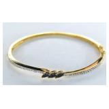 Designer Sterling Onyx Bracelet