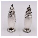 Silver Salt & Pepper Shakers