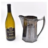 English Silver Pitcher