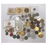 Assorted Medals and Tokens