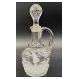 Mary Gregory Oil Pitcher