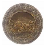 German Bronze Historicism Charger