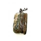 Silver Pendant w/Stone